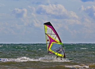 Surcando las olas